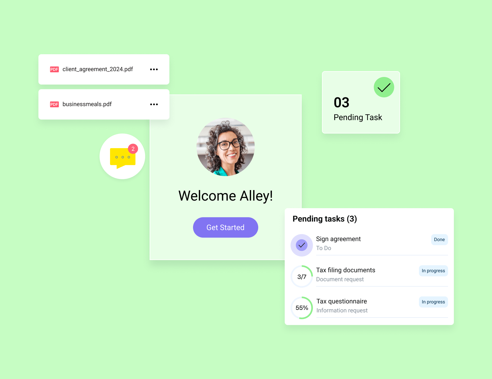 Client Portal Hero